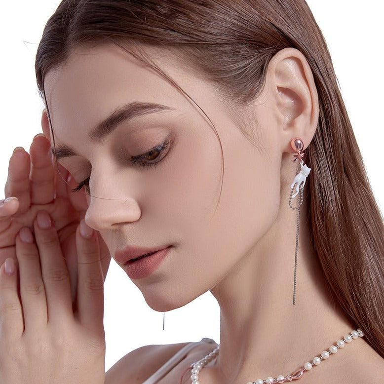 Par de Brincos Little Kitty