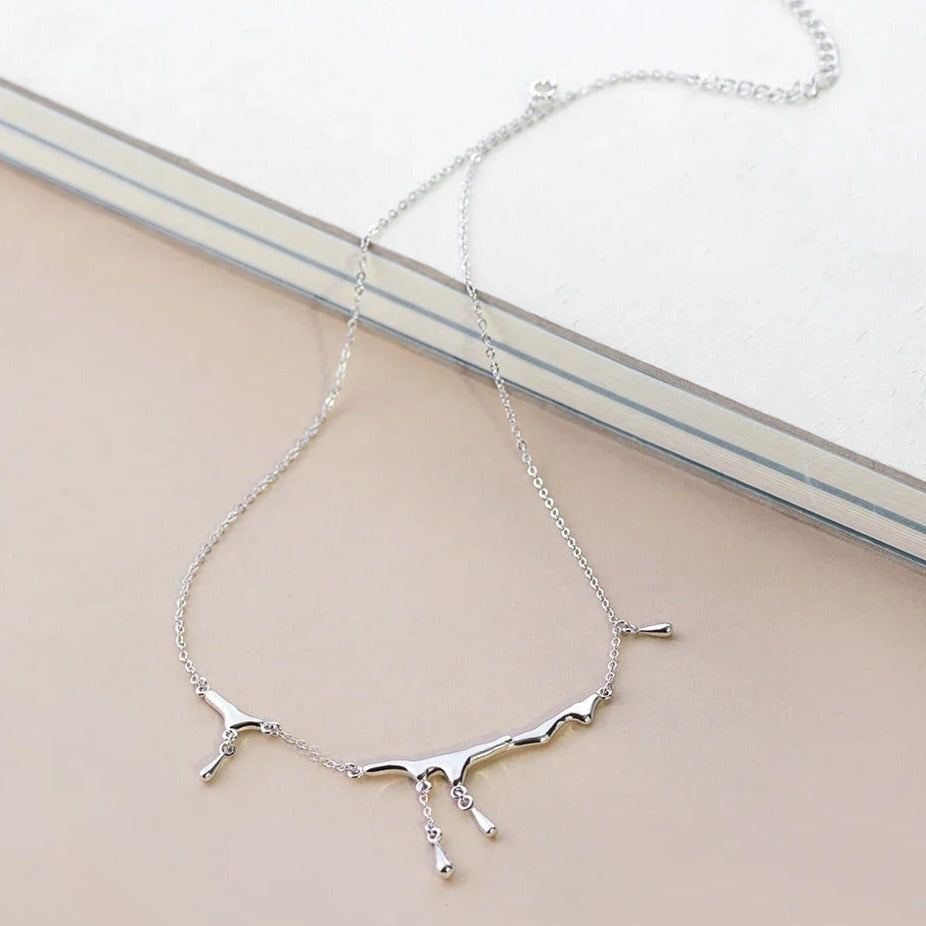 Colar Liquid Silver em Prata 925 - Corrente de 40cm