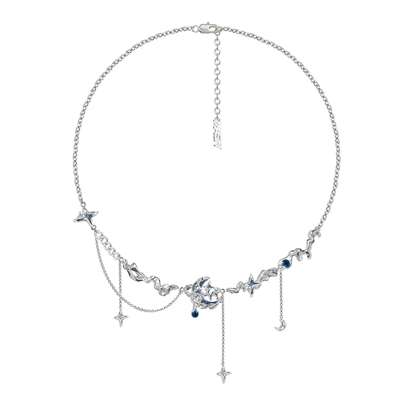 Colar Noite Estrelada - Corrente de 40cm