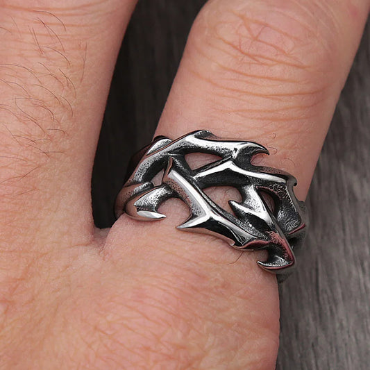 Anel Thorns em Aço Inoxidável 316L