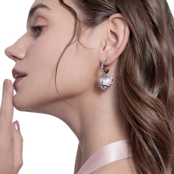 Par de Brincos Beauty Heart