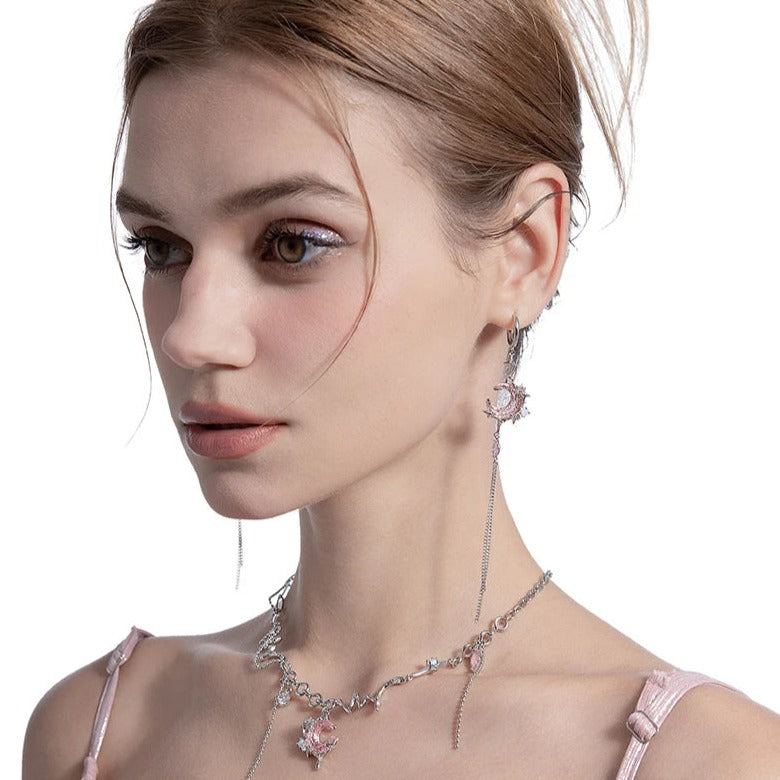 Par de Brincos Shine Moon