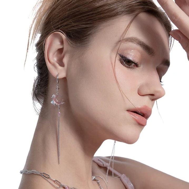 Par de Brincos Shine Moon