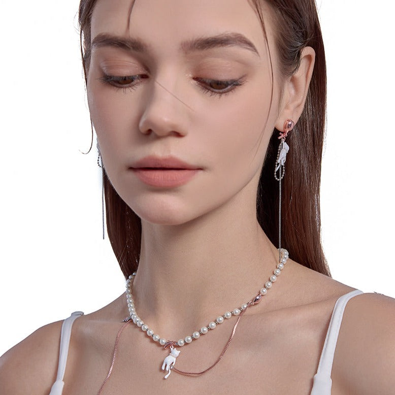 Par de Brincos Little Kitty