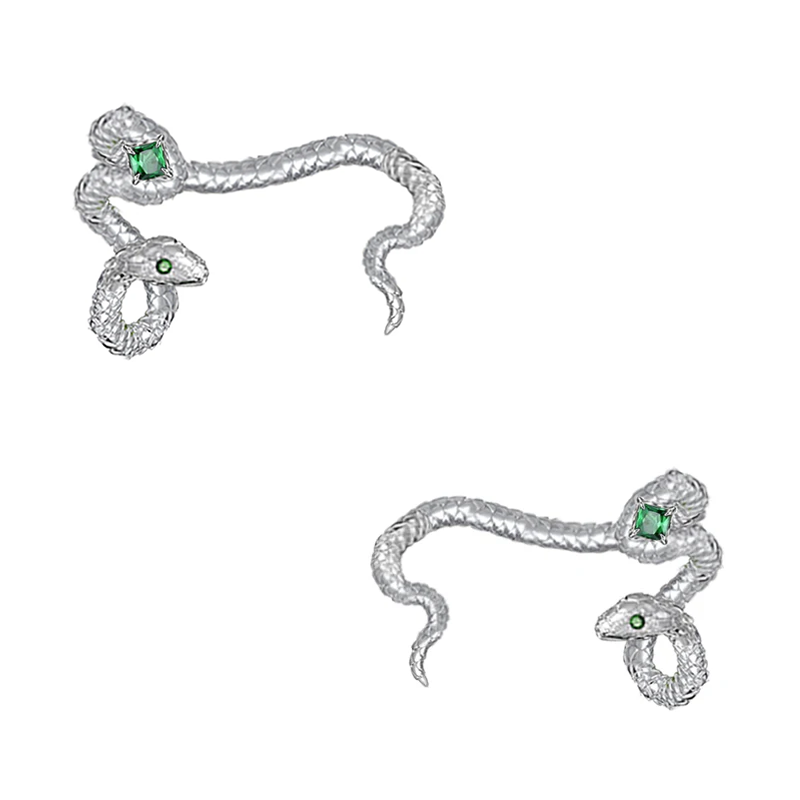 Brinco Estilo Ear Clip Snake