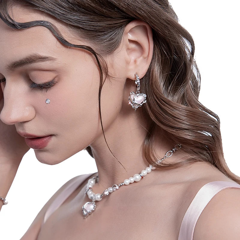 Par de Brincos Beauty Heart