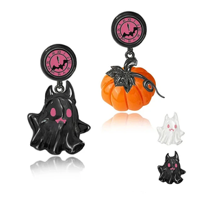 Par de Brincos Pumpkin & Ghost