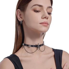 Choker MORTICIA - Corrente de 33cm