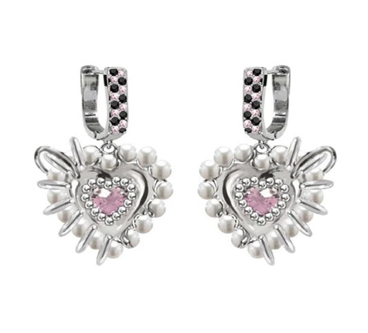 Par de Brincos Bionic Heart