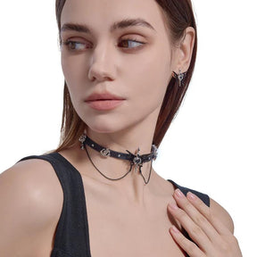 Choker MORTICIA - Corrente de 33cm