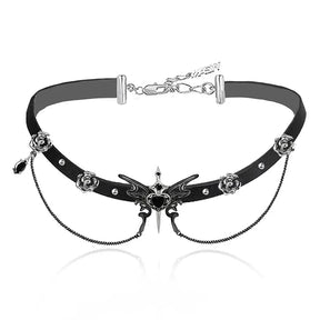 Choker MORTICIA - Corrente de 33cm