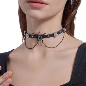 Choker MORTICIA - Corrente de 33cm