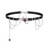 Choker Devil Heart - Corrente de 35cm